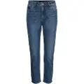 Vero Moda Brenda Straight Ankle Gu390 Højtaljede Jeans