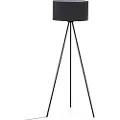 Kave Home - Gulvlampe Ikia - Sort - Gulvlamper - - Homeroom