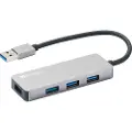 Sandberg 4-Port USB Hub USB hub - 4 ports - Grå