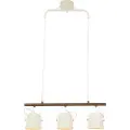 Aneta Lighting - Loftlampe Espresso - Hvid - Loftpendler - - Homeroom
