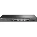 TP-LINK Jetstream Tl-sg3428x Netværksswitch Administreret L2+/l3 Gigabit Ethernet (10/100/1000) 1u Sort