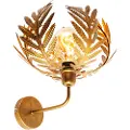 QAZQA Vintage væglampe guld 25 cm - Botanica