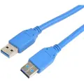 Prokord Usb-kabel 0.5m. Usb A Usb A Blå