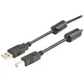 Prokord Usb-kabel 3m. Usb A Usb B Sort