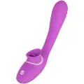 You2Toys 2-Funktions Vibe - genopladelig 2-i-1 vibrator (lilla)
