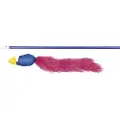 Trixie Kattelegetøj Drillepind med Fugl og Klokke Assorterede Farver 50cm