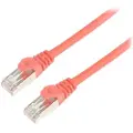 Prokord Netværkskabel Lszh Rj-45 Cat6 1m. Rød