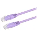 Prokord Netværkskabel Lszh Rj-45 Cat6 0.5m. Lilla