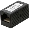 Prokord Adapter Rj45-rj45 F/f 8p Cat6 Rj-45 Cat6 0.1m. Sort