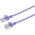 Prokord Netværkskabel Lszh Rj-45 Cat6a 0.3m. Lilla