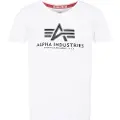 Alpha industries Basic Kortærmet V-hals T-shirt