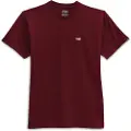 Vans Left Chest Logo T-shirt rød