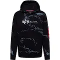Alpha industries Lightning All Over Print Hættetrøje