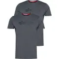 Alpha industries Label 2 Pack T-shirt Med Korte ærmer