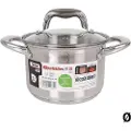 Quttin Stål Induktionsgryde Med Låg New Caesar 30 Cm