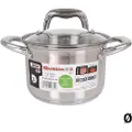 Quttin Induction Steel 26 Cm/8l/0.8 Mm+with New Caesar Lid Gryde