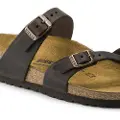 Birkenstock Mayari Natural Leather Oiled Smalle Sandaler