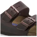 Birkenstock Birkenstocktil mænd. 452761 Arizona Habana sandaler i brunt læder (46), Fast, Ingen, Casual
