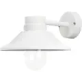Konstsmide - Væglampe Vega højde 26,5 cm - Hvid - Facadebelysning - - Homeroom
