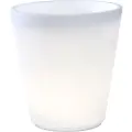 Konstsmide - Blomsterkrukke Assisi stor LED 40 cm - Hvid - Dekorationsbelysning - - Homeroom