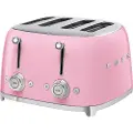 Smeg Tsf03 50s Style Brødrister 4 Riller
