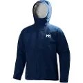 Helly Hansen Seven J, regnjakke, herre, mørkeblå