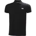 Helly Hansen Helly Hansentil mænd. 33980 Transat polo shirt sort (S), Casual, Sport, Korte ærmer