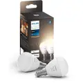 Philips Hue White P45 E14 Kronepære - 2-Pak