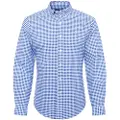 Ralph Lauren Polo Ralph Laurentil mænd. 710549084010 Slim Fit Oxford Sport skjorte blå (XXL), Casual, Bomuld, Klassisk, Lange ærmer