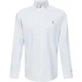 Ralph Lauren Polo Ralph Laurentil mænd. 710792041004 Custom Fit Oxford-skjorte bl (S), Blå, Casual, Party, Bomuld, Klassisk, Lange ærmer