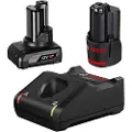 Bosch Standard Starter 1x2.0ah + 1x4.0ah +gal 12v-40 Batteri