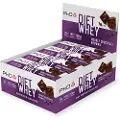 PHD Diet Whey Bar, Dobbelt Chokolade Brownie - 12 barer
