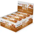 PHD Diet Whey Bar, Saltet Karamel - 12 barer