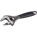 Bahco Ergo Extra-slim Jaw Large Opening Center Knurled With Rubber Handle 38 Mm 218 Mm Skruenøgle