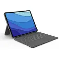 Logitech Combo Touch Ipad Pro 12.9" 5th Gen, Ipad Pro 12.9" 6th Gen Nordisk Grå