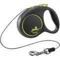Flexi Black Design XS leash 3 m 8 kg green