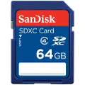 SanDisk Flashhukommelseskort 64gb Sdxc