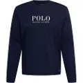 Ralph Lauren Polo Ralph Laurentil mænd. 714862600003 Navy pyjamatop (L), Afslappet, Bomuld, Lange ærmer, Blå