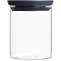 Brabantia Køkken opbevaringskrukke 600 ml, stabelbar, glas, Brabantia