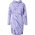Urban Classics Oversized Tie Dye Langærmet Kort Kjole