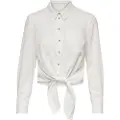ONLY Lecey Knot Skjorte Med Lange ærmer