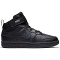 Nike Court Borough Mid 2-sko til mindre børn - sort