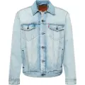 Levi's Levi'stil mænd. 72334-0599 Blå truckerjakke (L), Casual, Bomuld, Denim