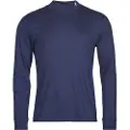 Ralph Lauren Polo Ralph Laurentil mænd. 710849518002 Interlock T-shirt navy (XL), Casual, Bomuld, Lange ærmer, Blå