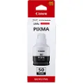 Canon Blæk Sort Gi-50 Pgbk - Pixma G5050/g6050/g7050