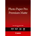 Canon Pm-101 Pro Premium Matte A3 20 Sheet 210 G Fotopapir