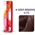 Wella Professionals NuancerColor Touch Deep Browns 5/75 Lysebrun Brun-mahogni 60 ml (2.717,00 kr / 1 l)