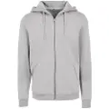 Build Your Brand Heavy Sweatshirt Med Lynlås