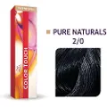 Wella Professionals NuancerColor Touch Pure Naturals 2/0 Sort 60 ml (2.717,00 kr / 1 l)