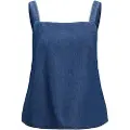 Jack & Jones Kendra Chambray Sn Jjxx ærmeløs T-shirt
